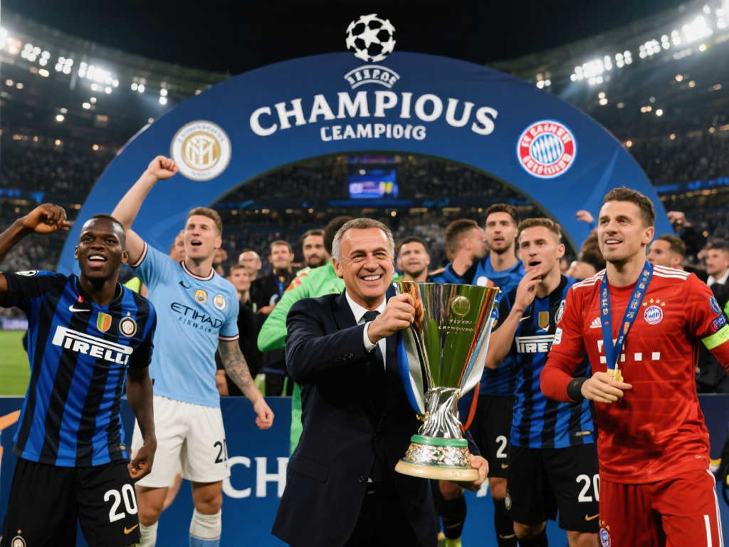 国米近14年三度杀入欧冠决赛，仅次于同期顶尖豪门