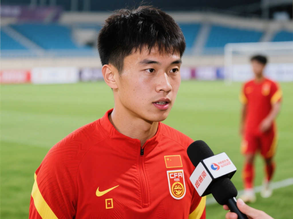 贺一然:对战泰国国青,防守为先力争胜利 贺一然:对战泰国国青,防守为先力争胜利